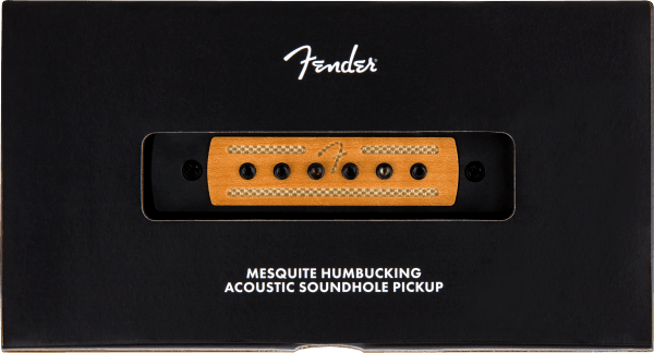 PASTILLA FENDER ACÚSTICA MESQUITE HUMBUCKING SOUNDHOLE N