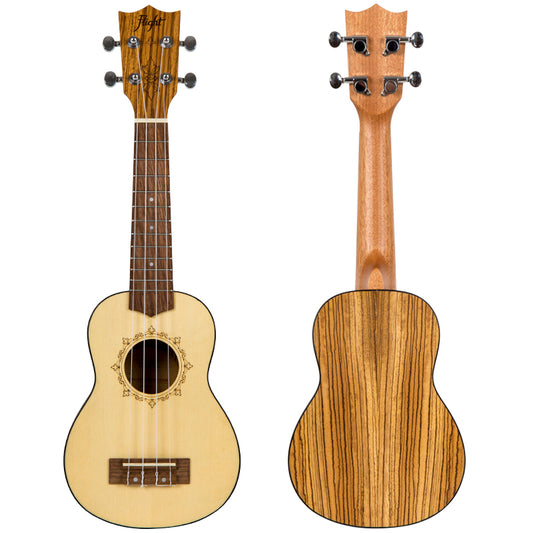 UKULELE FLIGHT SOPRANO  DUS320SP/ZEB