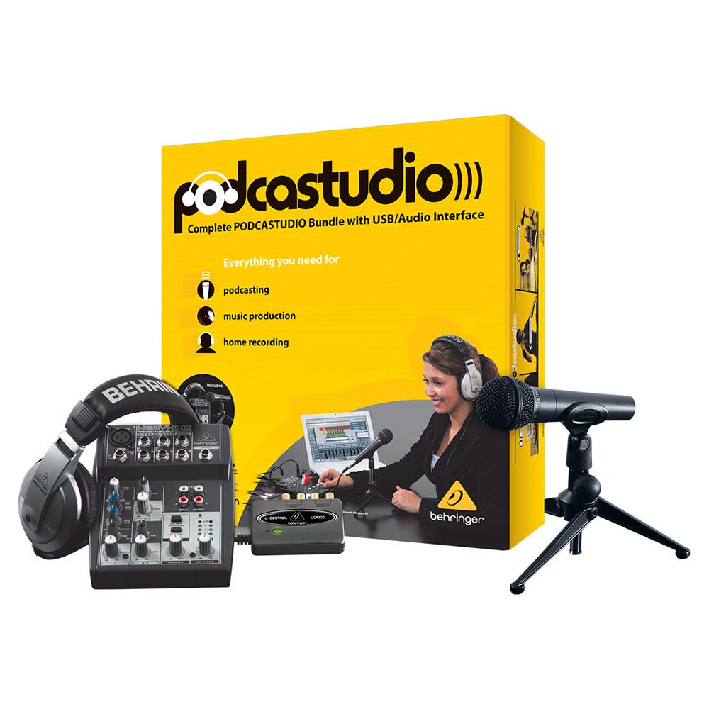 PODCASTUDIO USB MARCA BEHRINGER