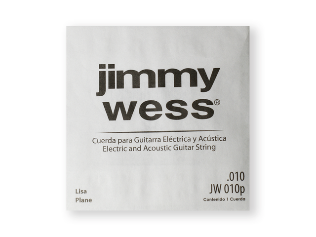 PAQUETE DE CUERDAS GUITARRA ELEC/ACUST. JIMMYWESS LISA ,10 N