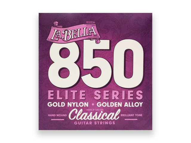 ENCORDADURA GUITARRA CLASICA LABELLA CONCERT NY ORO MOD.850