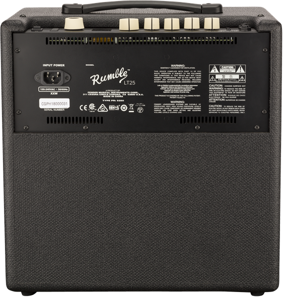 AMPLIFICADOR PARA BAJO ELECTRICO FENDER RUMBLE 25 LT 2270100000 N