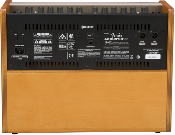 AMPLIFICADOR FENDER ACOUSTIC 100 N