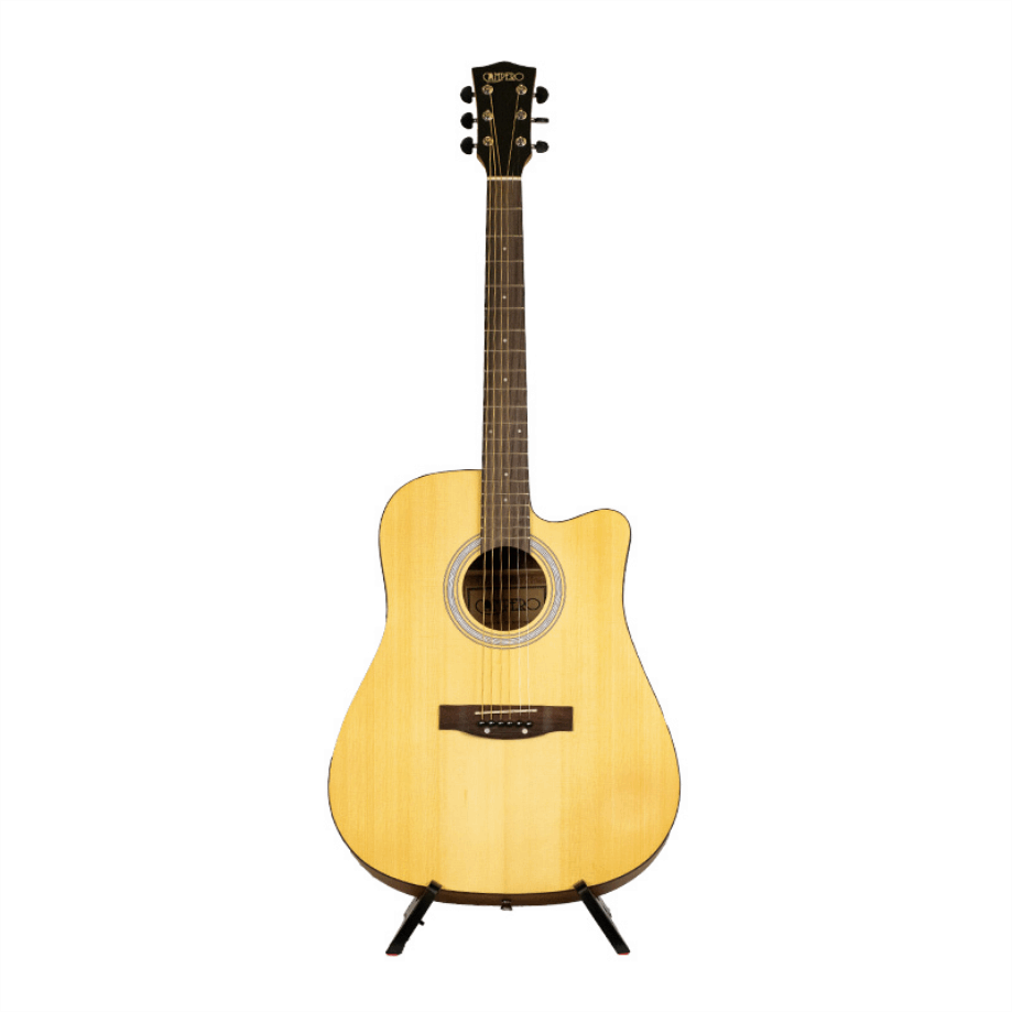 GUITARRA TEXANA ACUSTICA CON RESAQUE NATURAL MATE C-DGR-NTM N