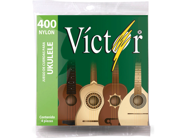 JUEGO DE CUERDAS PARA UKULELE SOPRANO VICTOR