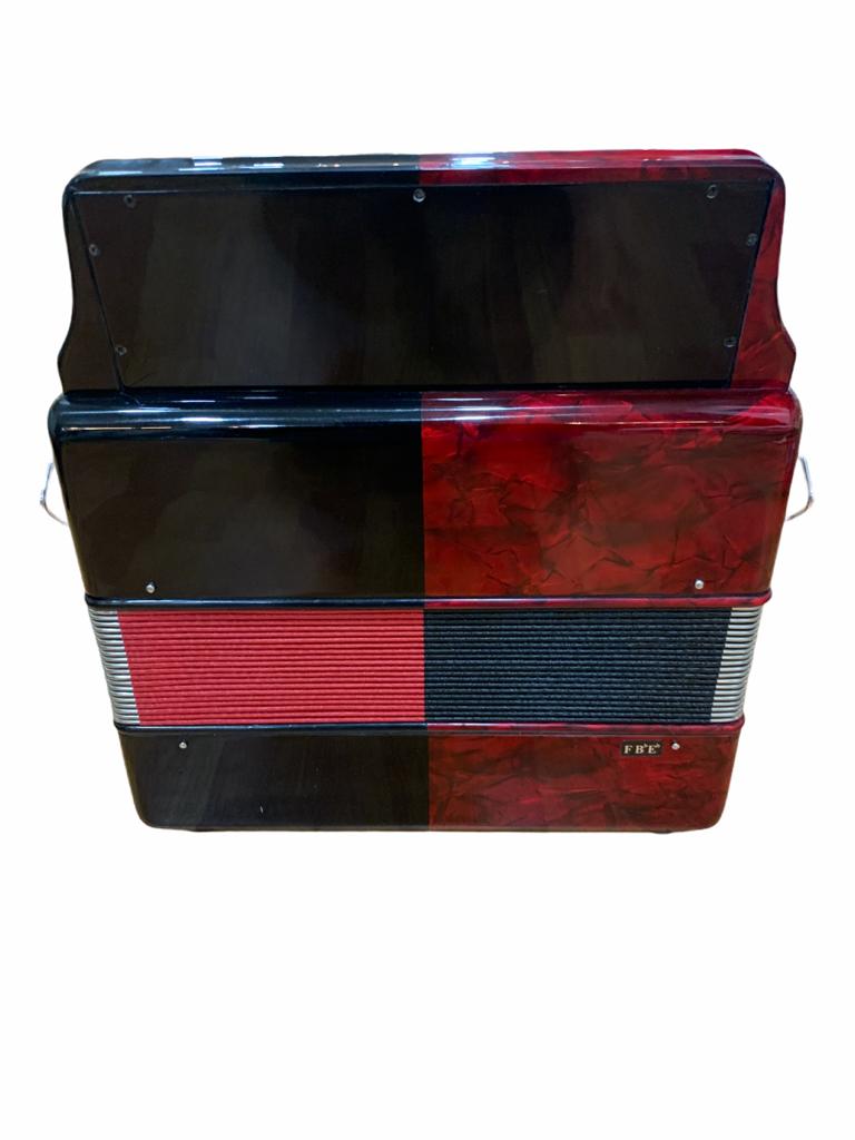 ACORDEON BOTONES FA ROJO/NEGRO FARINELLI PREMIUM 3012FARNHG N