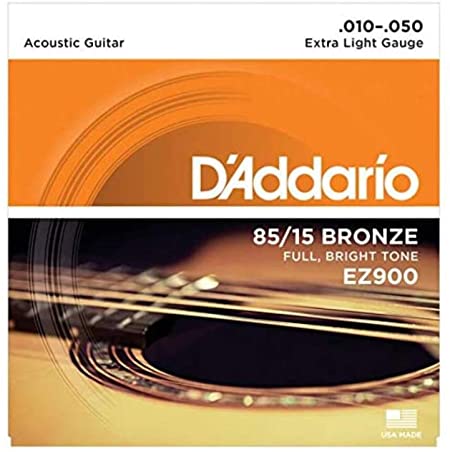 ENCORDADURA DADDARIO MOD. EZ-900 BRONZE 85/15 ,10-,50 N