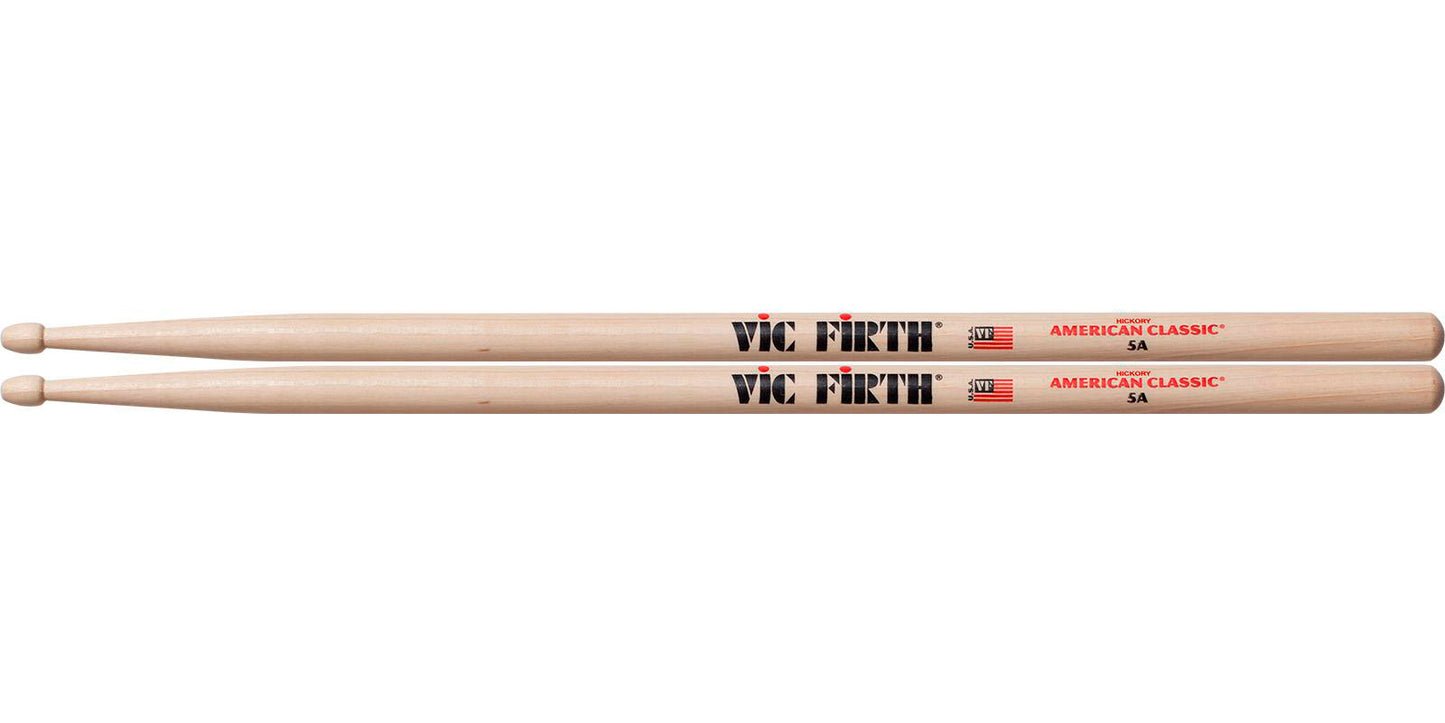 PAQUETE DE BAQUETAS VIC FIRTH 5A 4X3 N