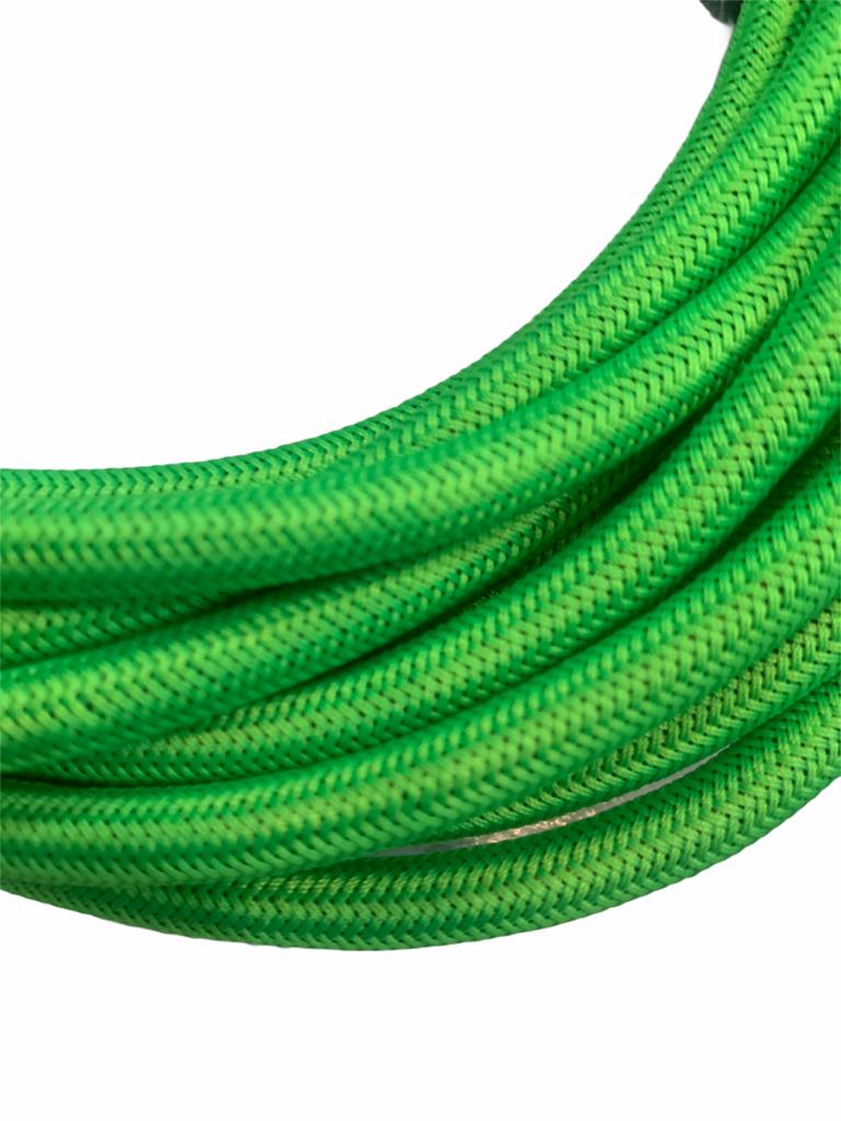 CABLE TEXTURIZADO PARA INSTRUMENTO PLUG 1/4 STRUKTURE VERDE NEÓN 5.7M N