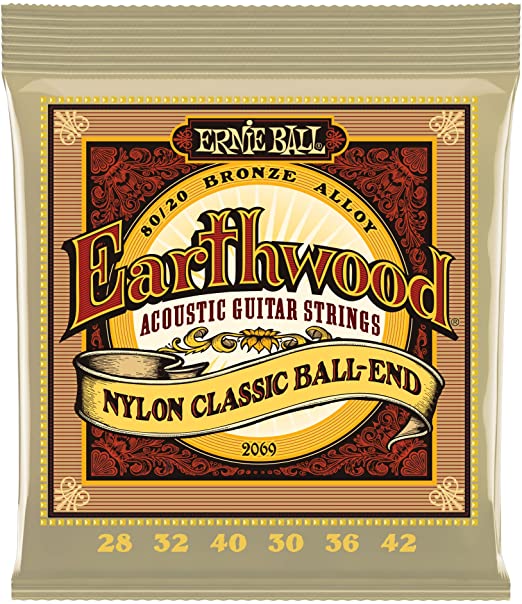 ENCORDADURA GUITARRA CLASICA EBALL EARTHWOOD