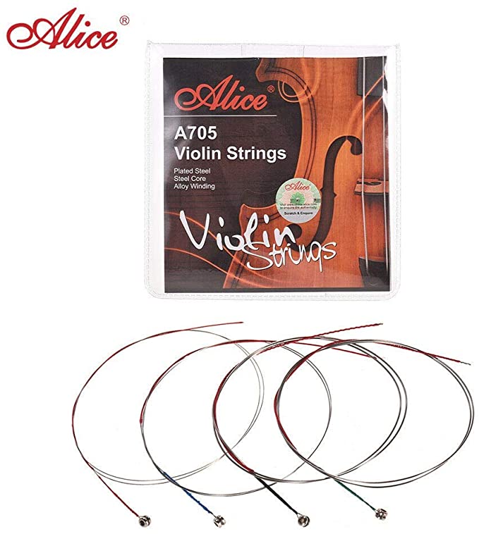 JUEGO DE CUERDAS PARA VIOLIN ALICE A705 N