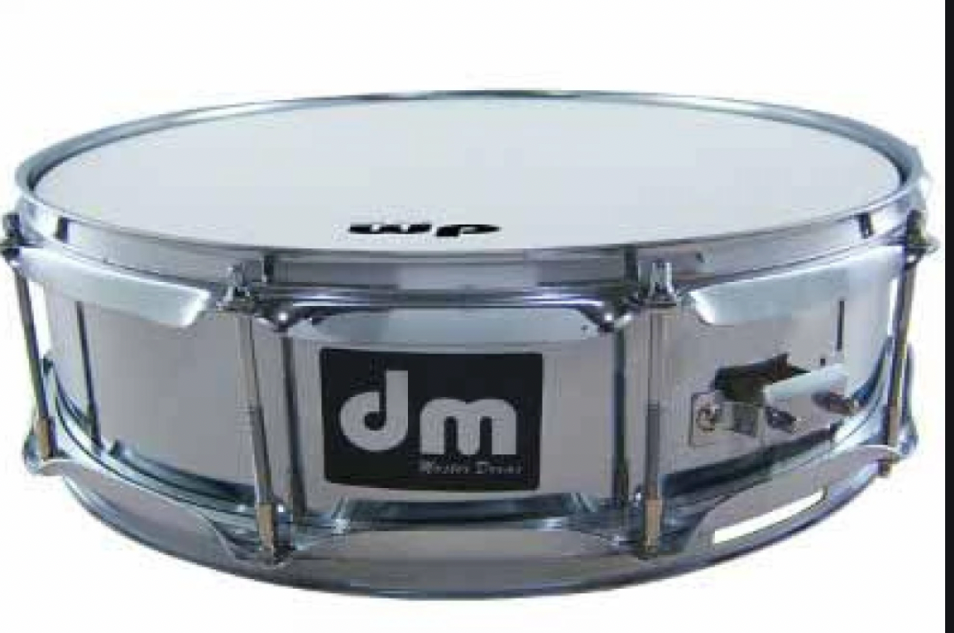 TAROLA 14" X 3.5" X 10 LUGS PICCOLO METALICA CROMADA N