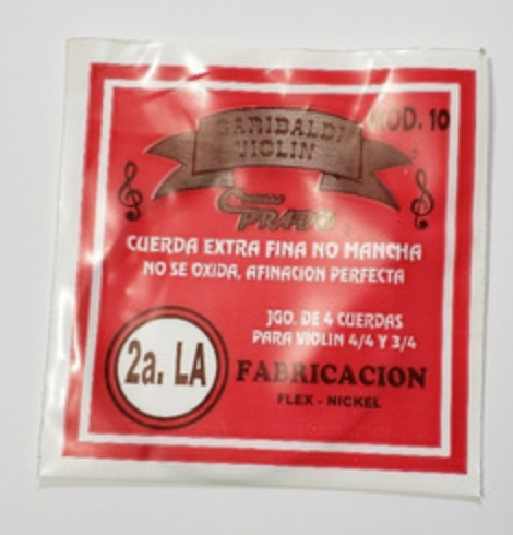 CUERDA VIOLIN GARIBALDI 2DA MOD102 N