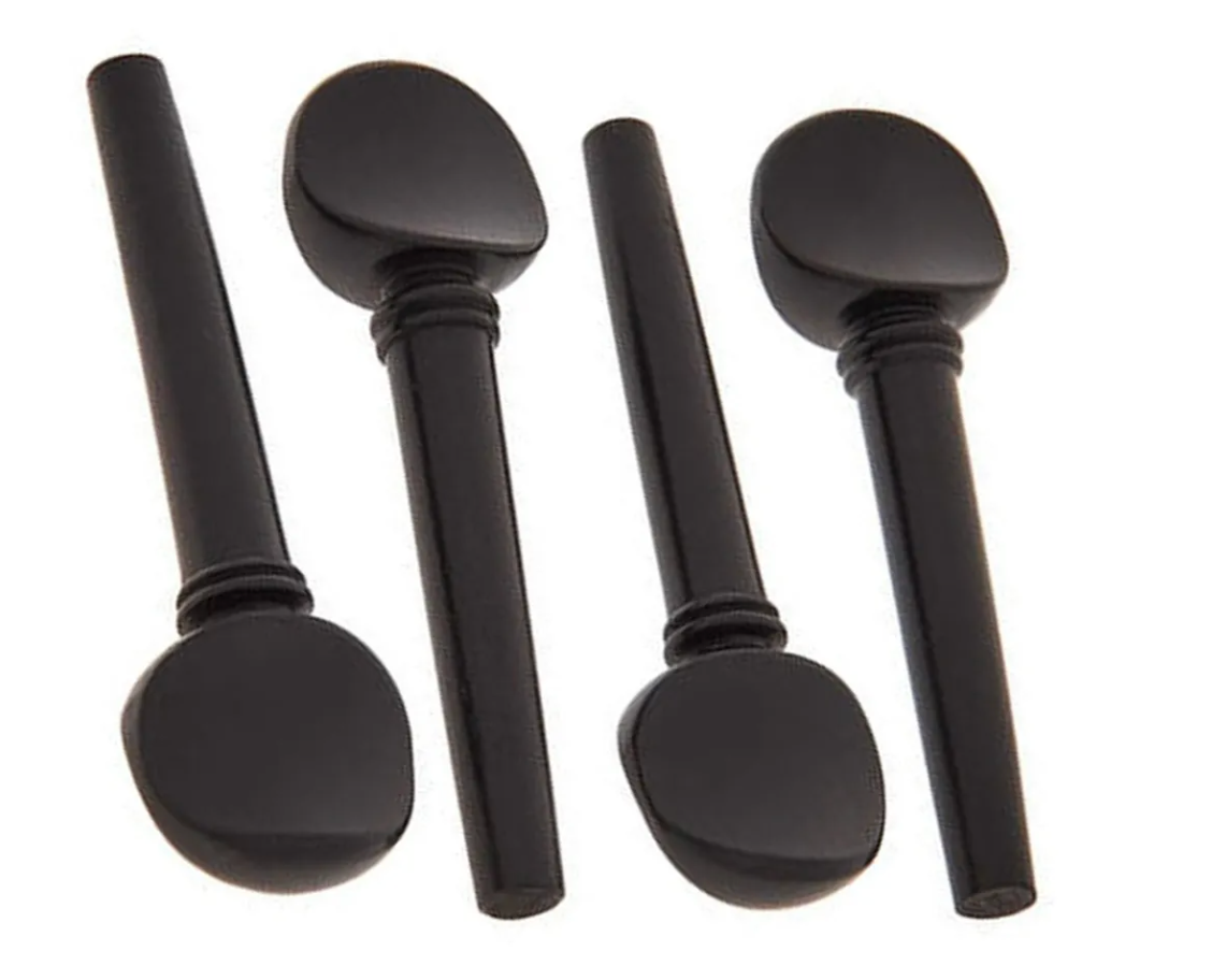 PAQUETE DE CLAVIJAS ECONOMICAS PARA VIOLIN DE PALO DE ROSA