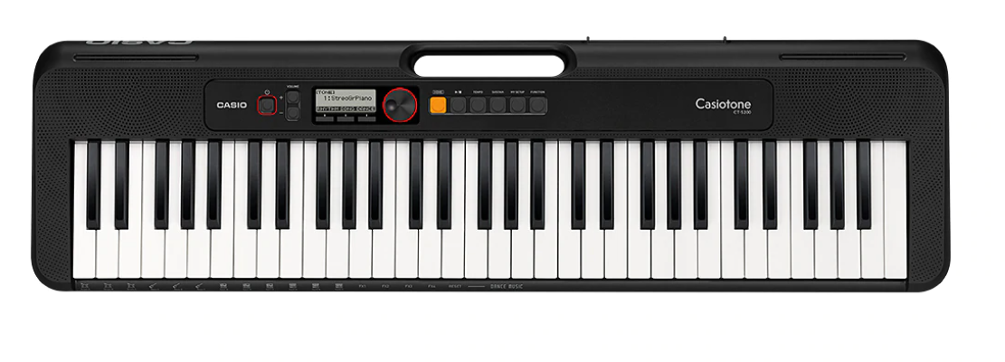 TECLADO CASIO PORTÁTIL 5 OCTAVAS CT-S200 CASIOTONE N