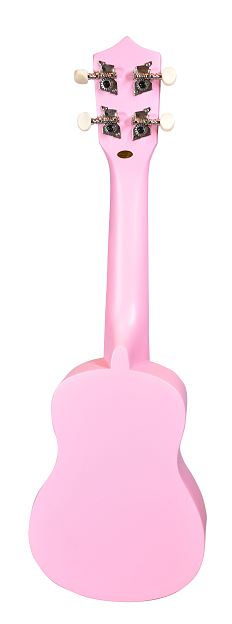 UKULELE SOPRANO COPACABANA ROSA CON FUNDA CPUK044 N