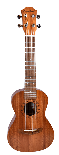 UKULELE CONCIERTO COPACABANA MADERA DE CAOBA CON FUNDA CPUK048 N