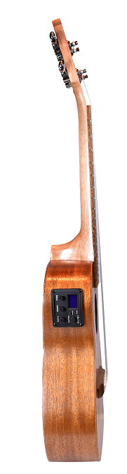 UKULELE CONCIERTO COPACABANA ELECTROACUSTICO MADERA CAOBA CON FUNDA CPUK059 N