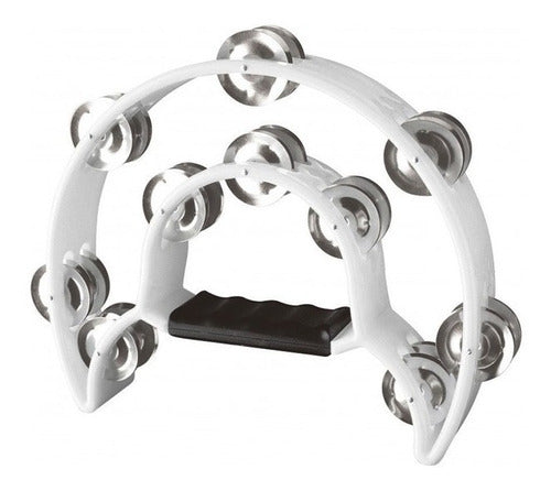 PANDERO MEDIA LUNA DOBLE BLANCO ALICE ATB002/WH N