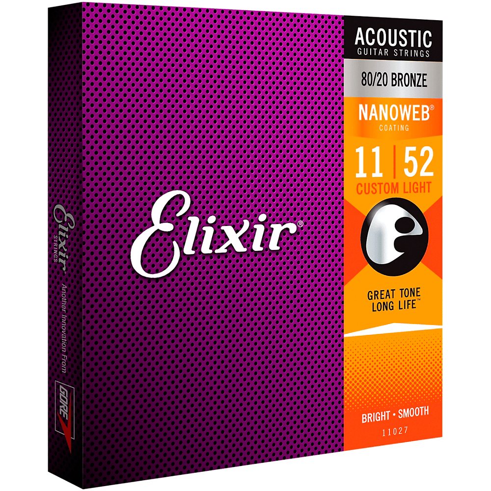 JGO DE CUERDAS P GUITARRA ACUSTICA BRONZE .011-.052 11027 N