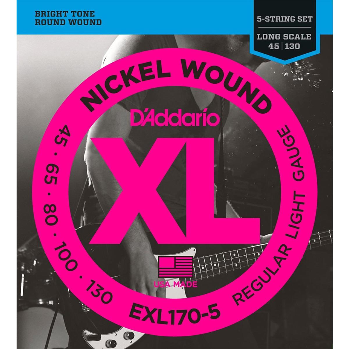 ENCORDADURA DADDARIO MOD. EXL-170-5 N
