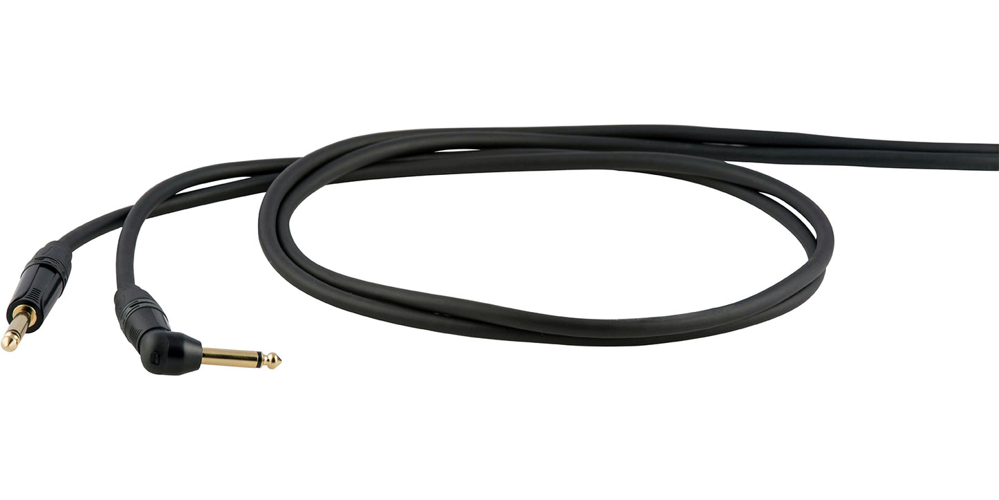 CABLE PARA INSTRUMENTO PROEL ONE HERO 1/4 ANGULO - 1/4 RECTO