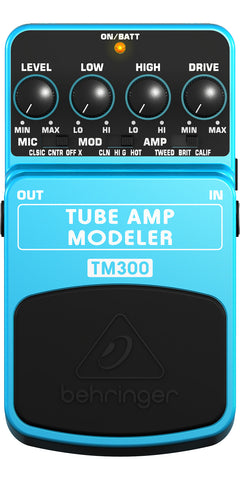 PEDAL BEHRINGER TM300 TUBE AMP MODELER