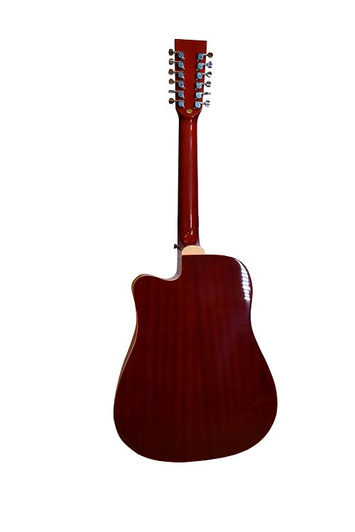 DOCEROLA TEXANA E/ACÚSTICA ROJO SOMBREADA 12 CDAS SEGOVIA | SGC12RDSB N