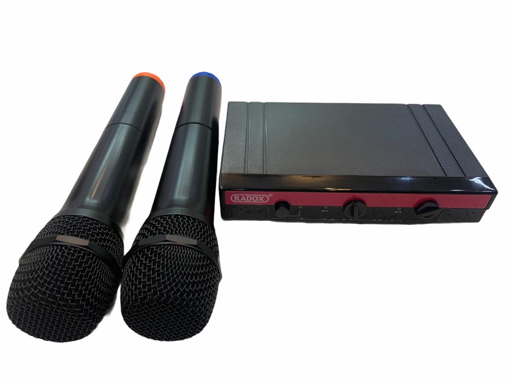SISTEMA DE MICROFONOS INALAMBRICOS UHF 490-473