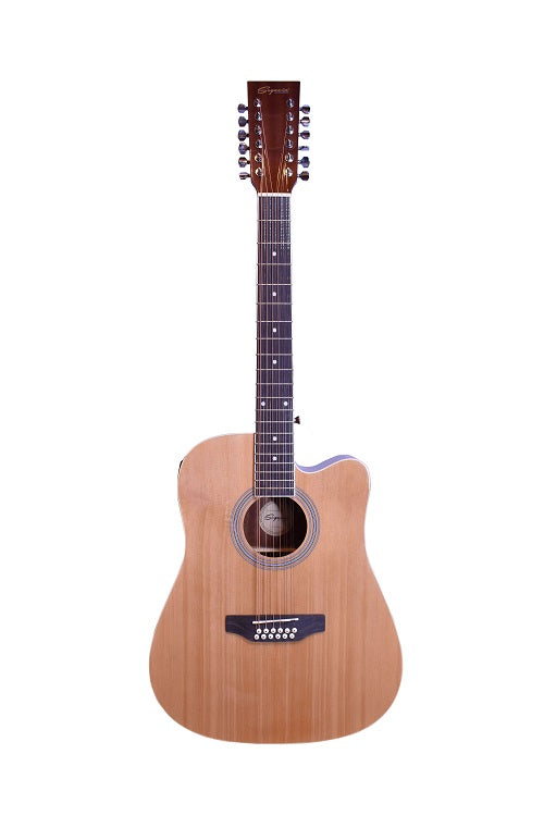 DOCEROLA TEXANA ELECTROACÚSTICA C/ AFIN NAT. 12 CDAS SEGOVIA | SGC12NTA N