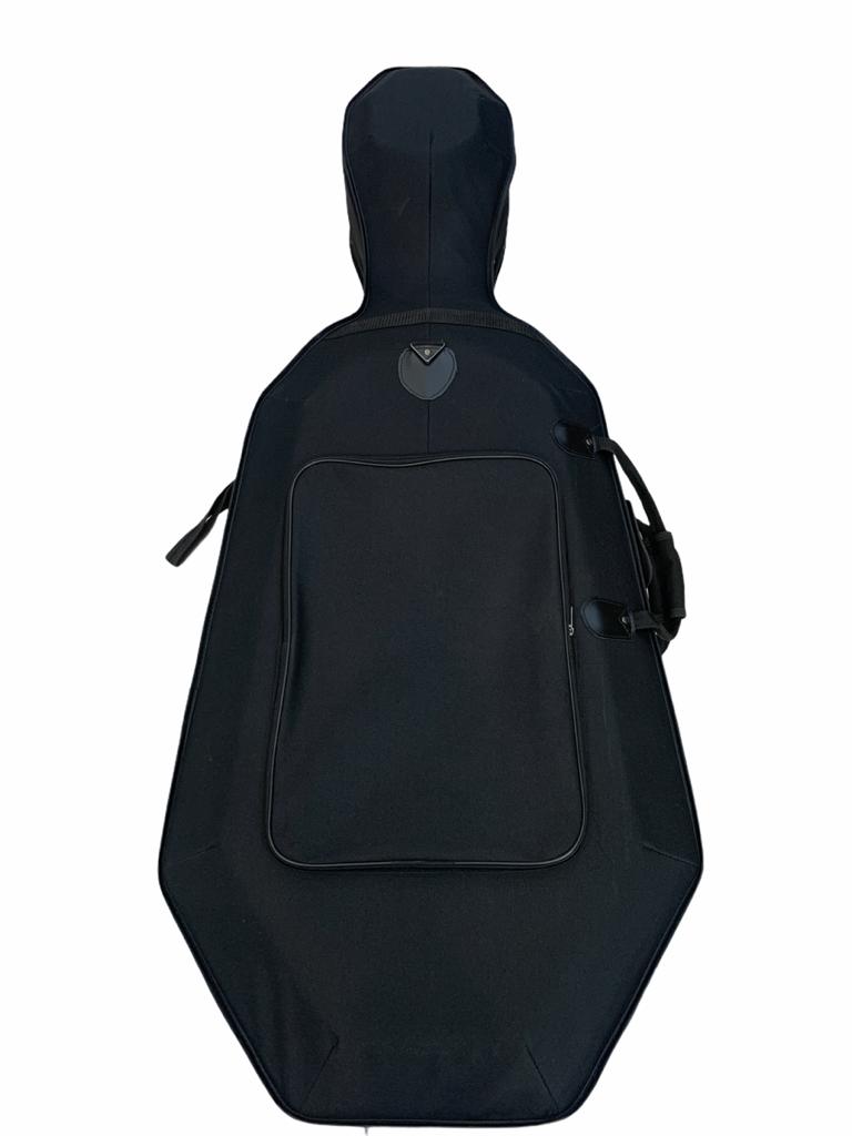 ESTUCHE RIGIDO P/CELLO 4/4 NEGRO PEARL RIVER ESCH N