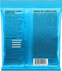 ENCORDADURA GUITARRA ELECTRICA ERNIE BALL EXTRASLINKY AZUL .08-.38 2225 N
