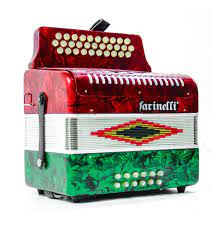 ACORDEON BOTONES FA BANDERA 3012 FARINELLI 3012FAB N