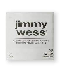 PAQUETE DE CUERDA PARA GUITARRA ELEC/ACUST. JIMMYWESS LISA ,08 N