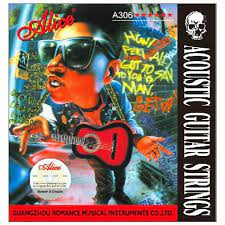 CUERDA 6a .047 PARA GUITARRA ACUST-TEXANA ACERO PAQ C/10 ALICE