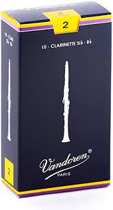 CAJA DE CAÑAS CLARINETE SIB 2 VANDOREN N
