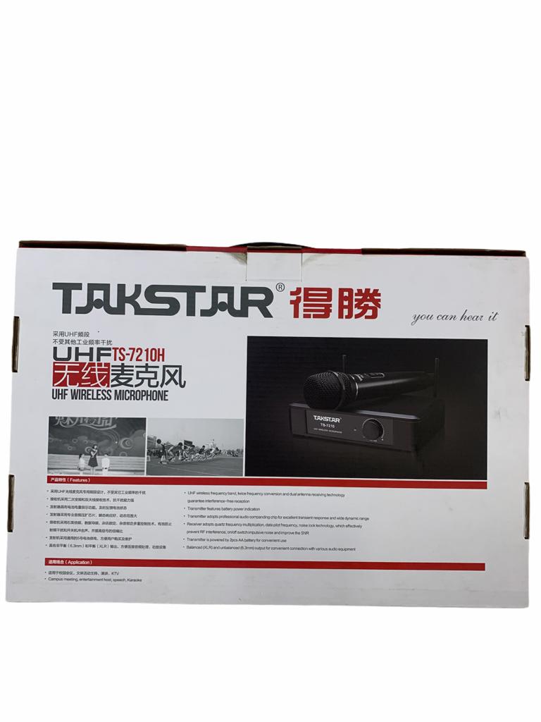 MICROFONO INALAMBRICO UHF TAKSTAR TS-7210P | N