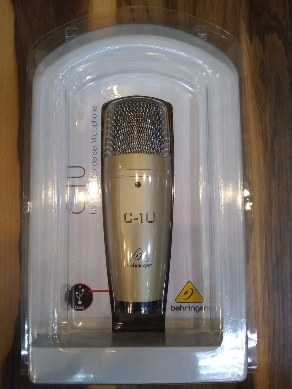 MICROFONO USB PARA ESTUDIO BEHRINGER MOD: C-1U