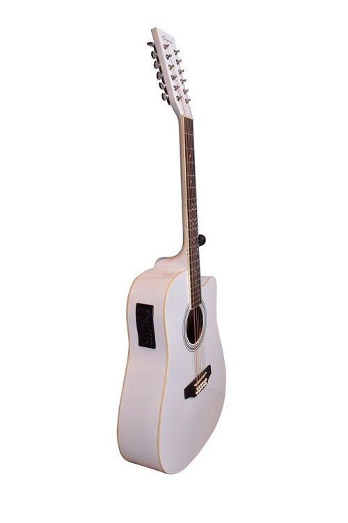 DOCEROLA ELECTROACUSTICA BLANCA 12 CDAS SEGOVIA. | SGC12WH N
