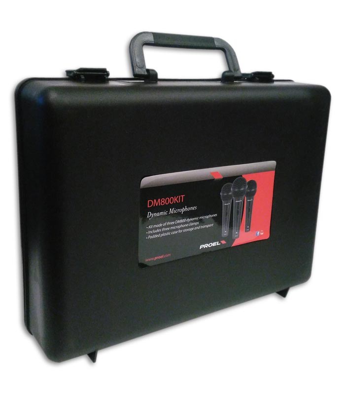 MICROFONOS DINAMICOS MARCA PROEL MOD: DM800KIT