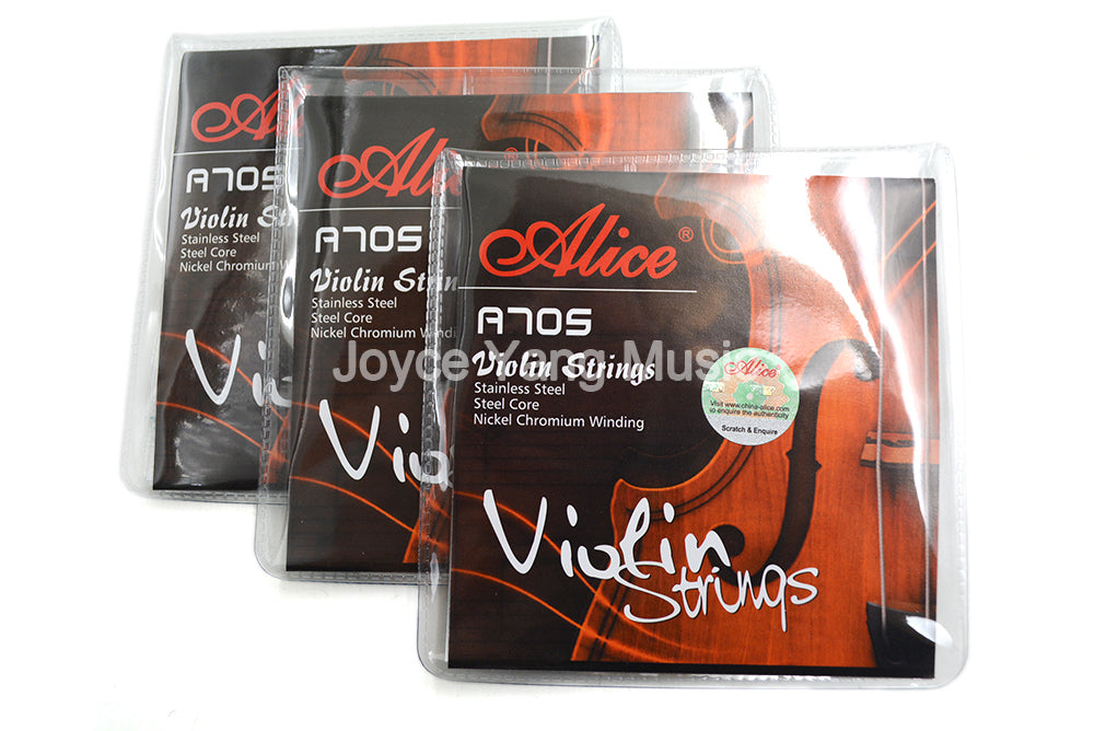 JUEGO DE CUERDAS PARA VIOLIN ALICE A705 N