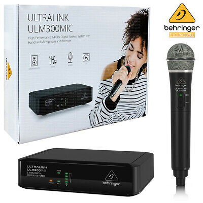 SISTEMA DE MICROFONO INALAMBRICO UHF BEHRINGER MOD: ULM300MIC | N