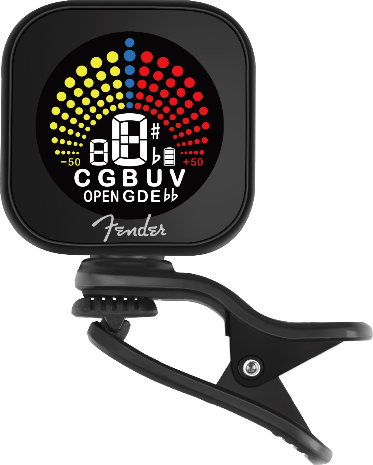 Afinador Fender Recargable Flash™ 2.0