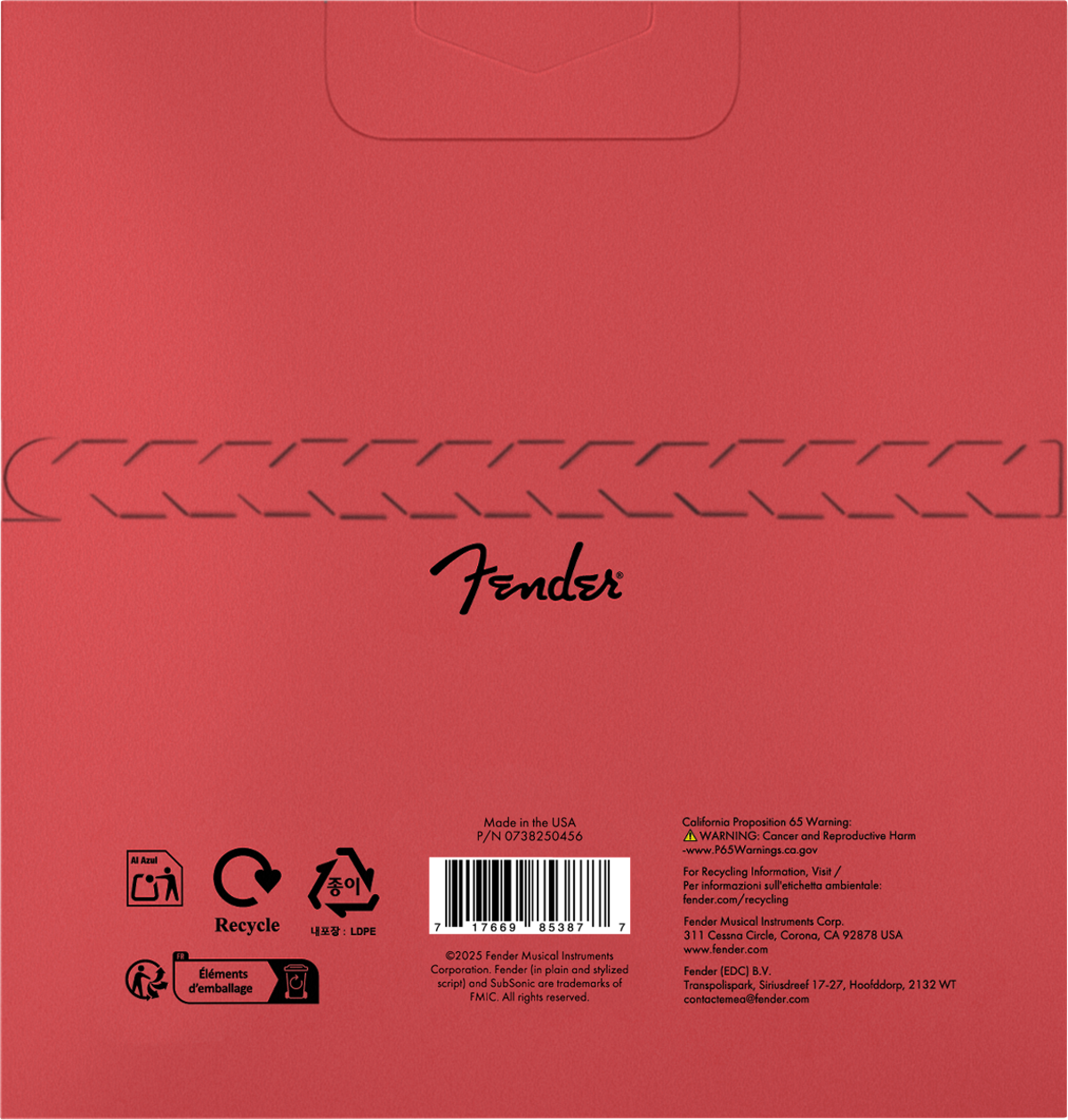 Juego de Cuerda para bajo Eléctrico 5 Cdas Fender 45-130 Long Scale Super 8250´s