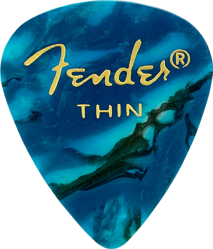 Paquete de Puas Fender Ocean Turq (12pk) Thin N