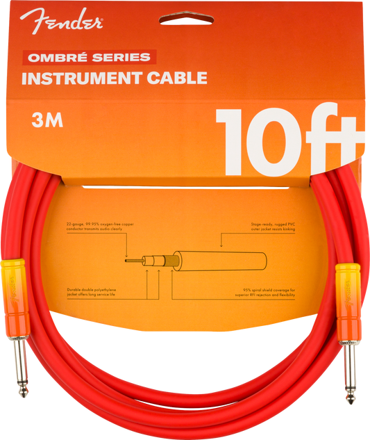 CABLE FENDER 3 M OMBRÉ INSTRUMENT TEQUILA SUNRISE N