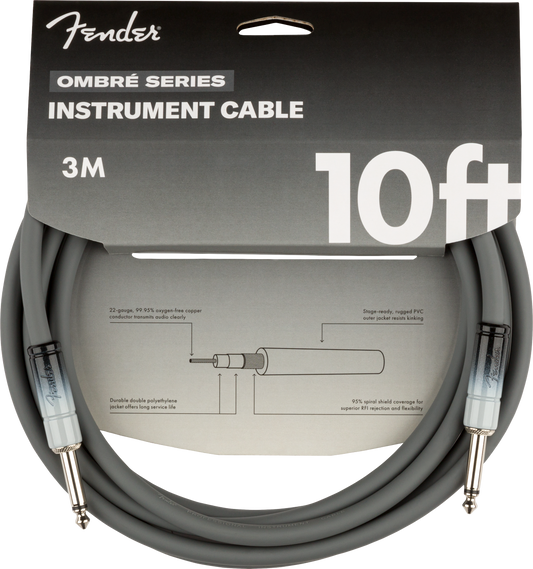 CABLE FENDER 3 M OMBRÉ INSTRUMENT SILVER SMOKE N