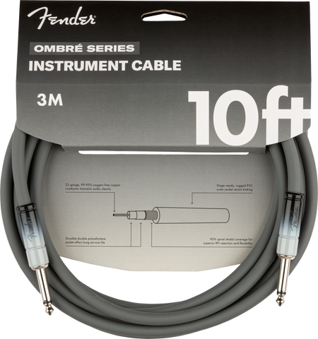 CABLE FENDER 3 M OMBRÉ INSTRUMENT SILVER SMOKE N