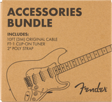 PACK DE ACCESORIOS FENDER CABLE AFINADOR Y CORREA 0992018005 N