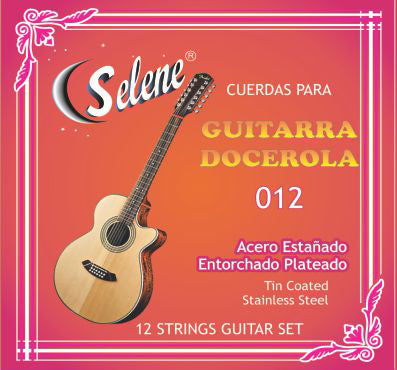 Encordadura P/docerola Selene 12-rola N